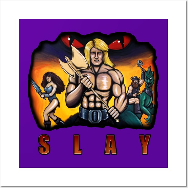 Golden Axe Wall Art by sapanaentertainment